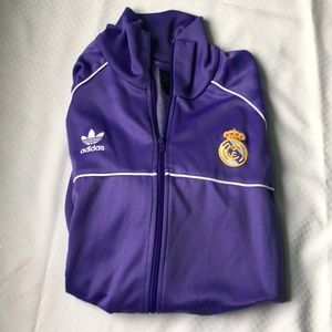 Adidas Real Madrid Royal Purple Track Jacket